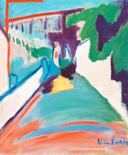 Karin Parrow - View from the artists window