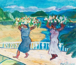 Karin Parrow - Women with flowers