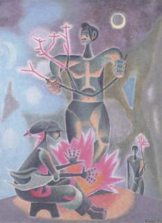 Karin van Leyden - Fire god