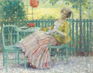 Karl Albert Buehr - On the Terrace