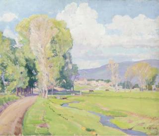 Karl Albert Buehr - The Country Road