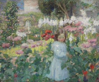 Karl Albert Buehr - The Lilies and Poppies