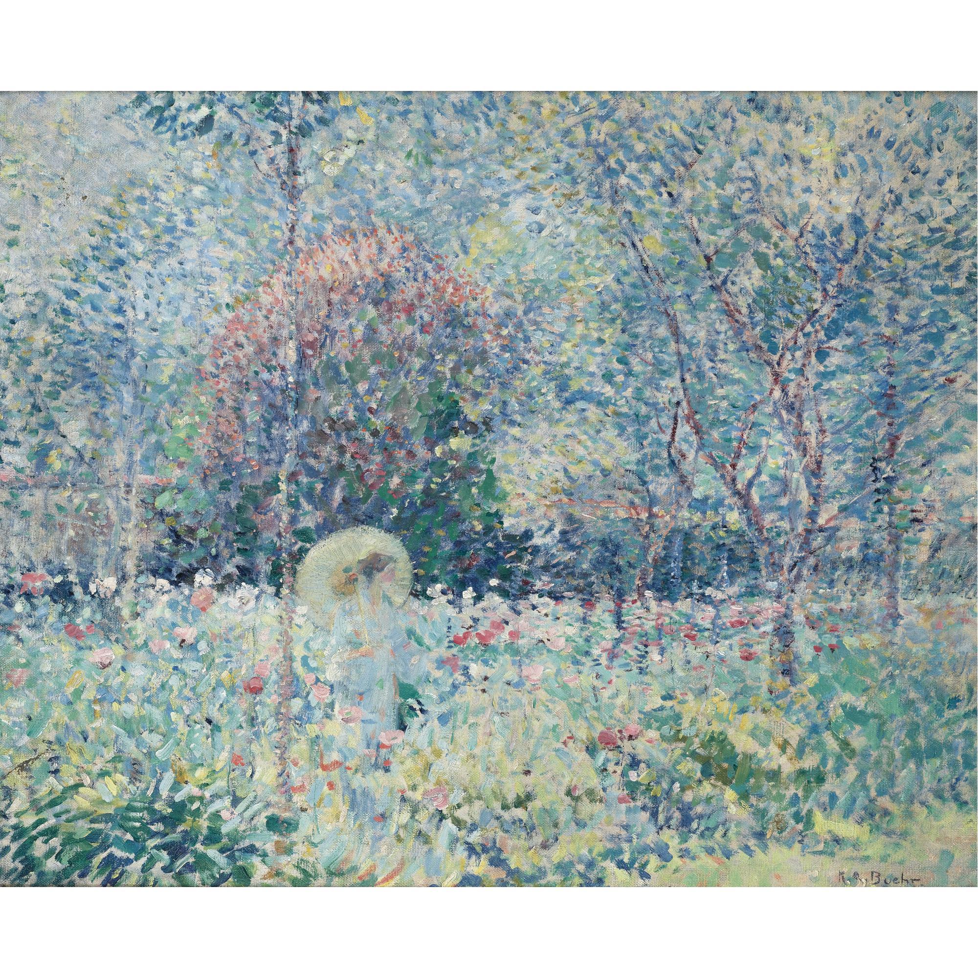 Karl Albert Buehr - The Parasol