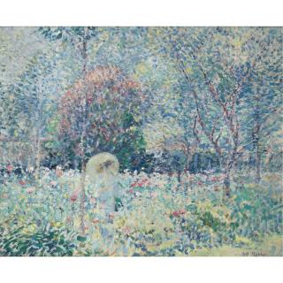 Karl Albert Buehr - The Parasol