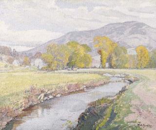 Karl Albert Buehr - Winding Stream