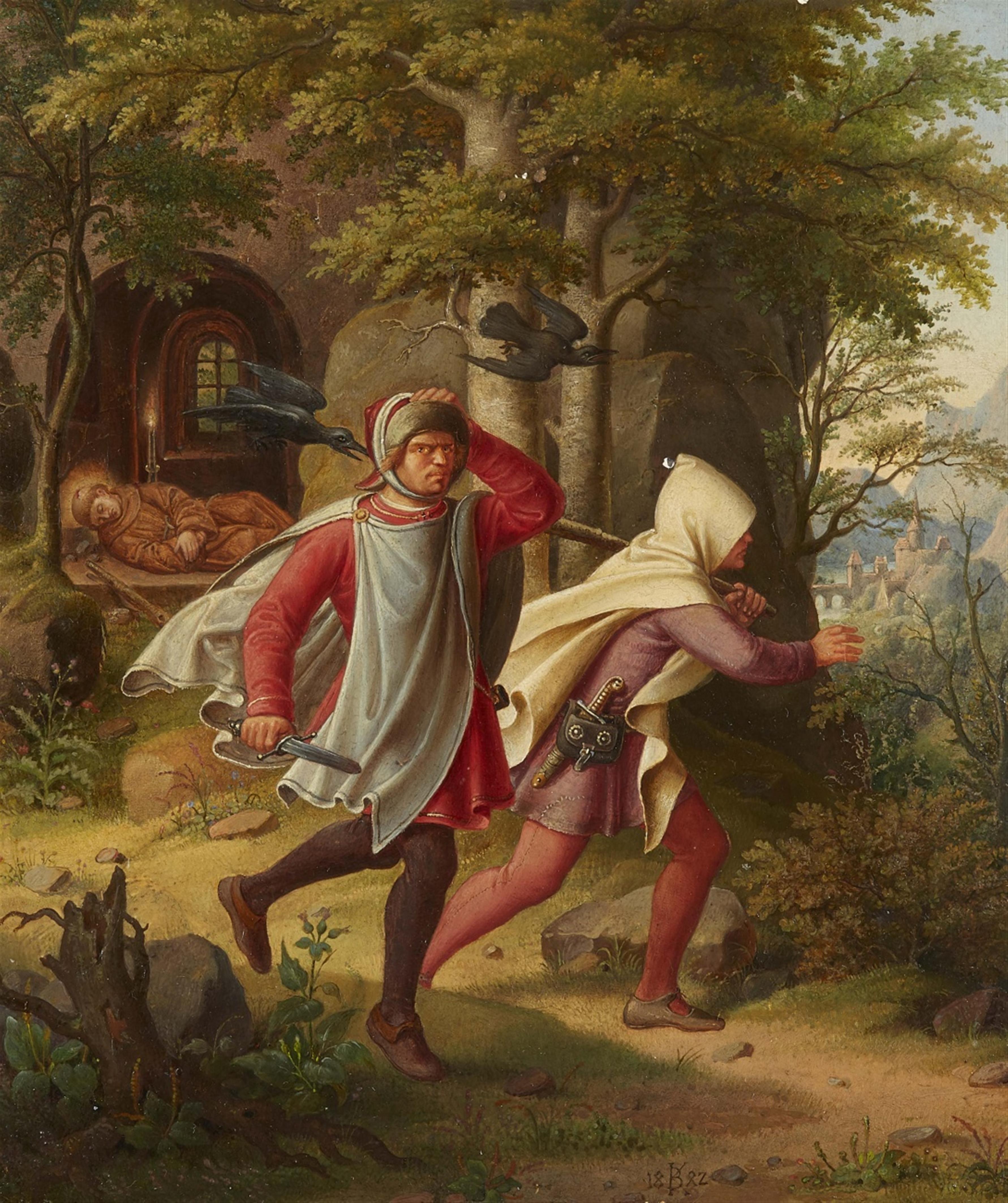 Karl Ballenberger - Die Sage des Meinrad von Einsiedeln