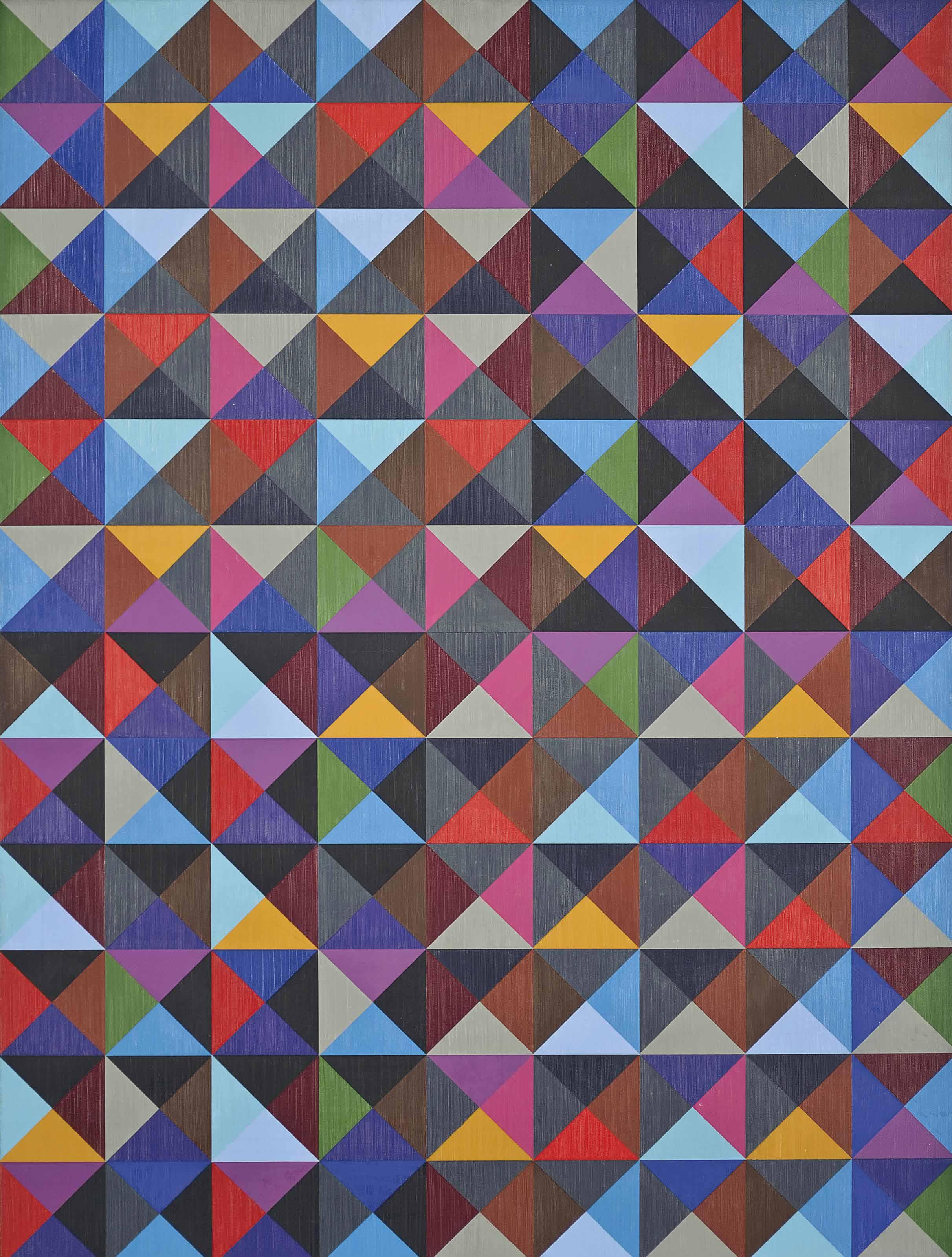 Karl Benjamin - #8, 1967