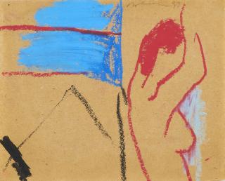 Karl Bohrmann - Liegender Akt.