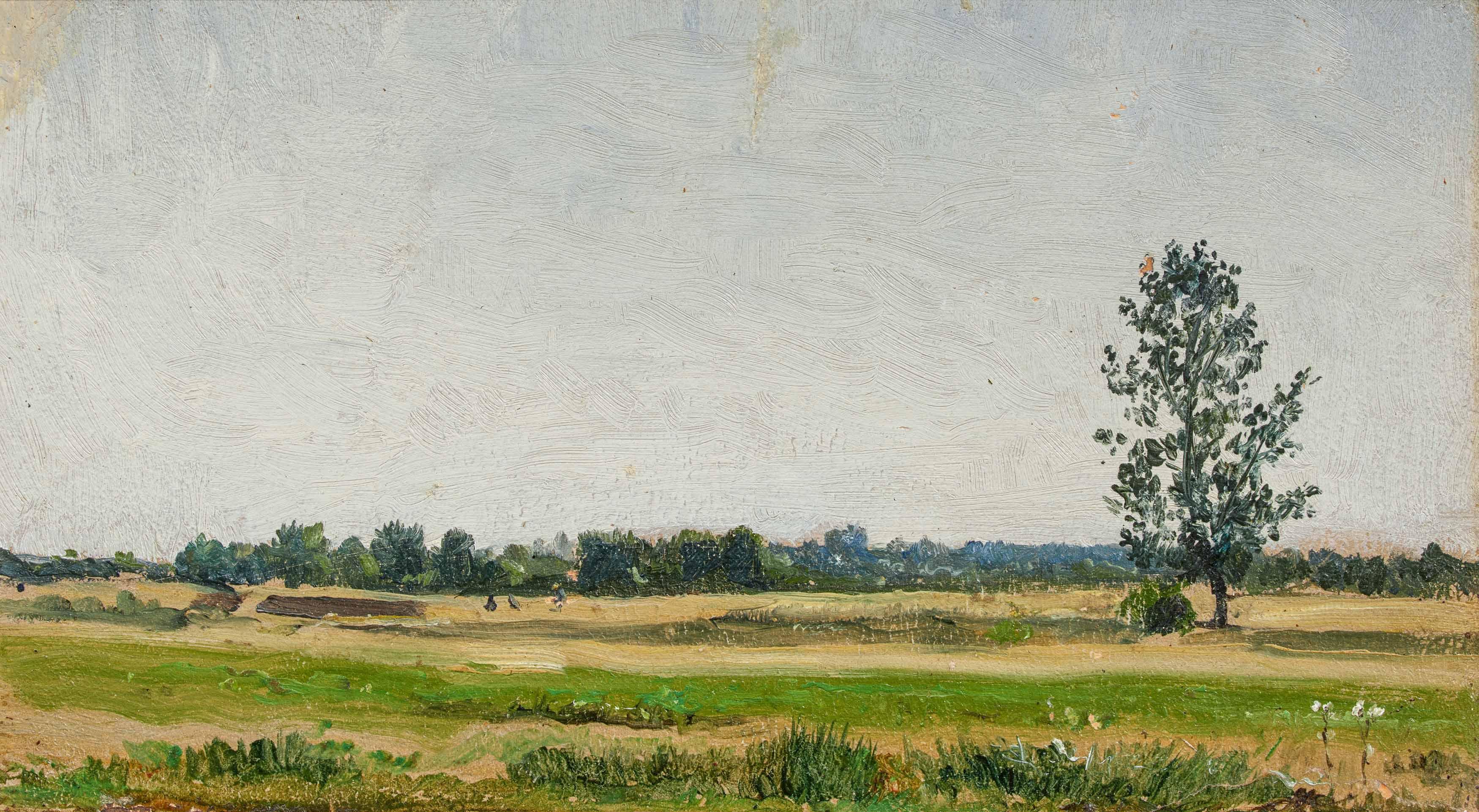 Karl Buchholz - Wiesen bei Weimar.