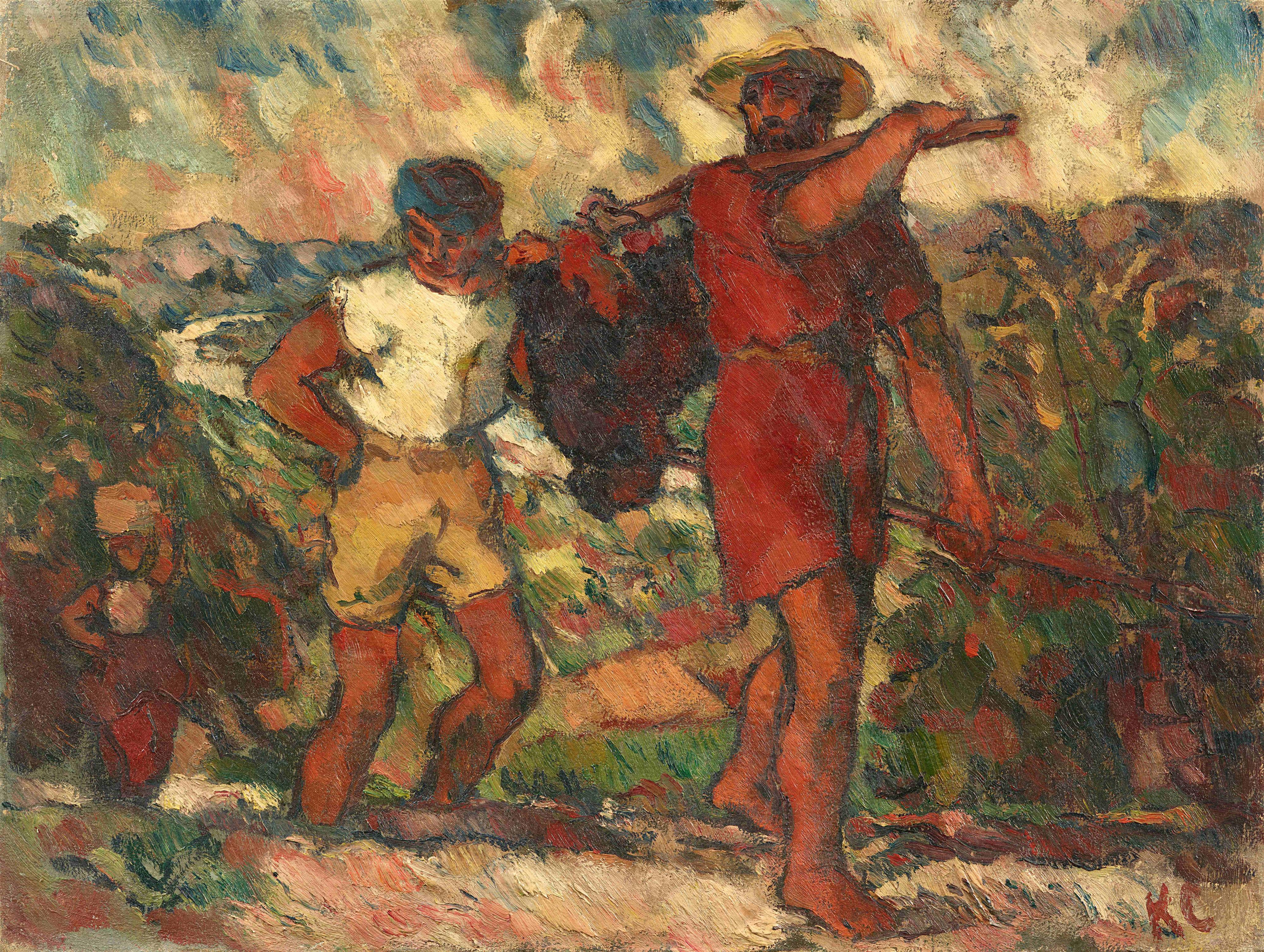 Karl Caspar - Trauben Kanaans