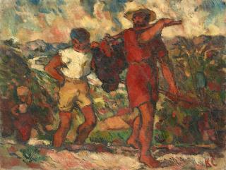 Karl Caspar - Trauben Kanaans