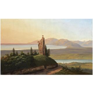 Karl Christian Sparmann - German \'Ruine Des Schloss Hammerstein Am Bodensee\'  