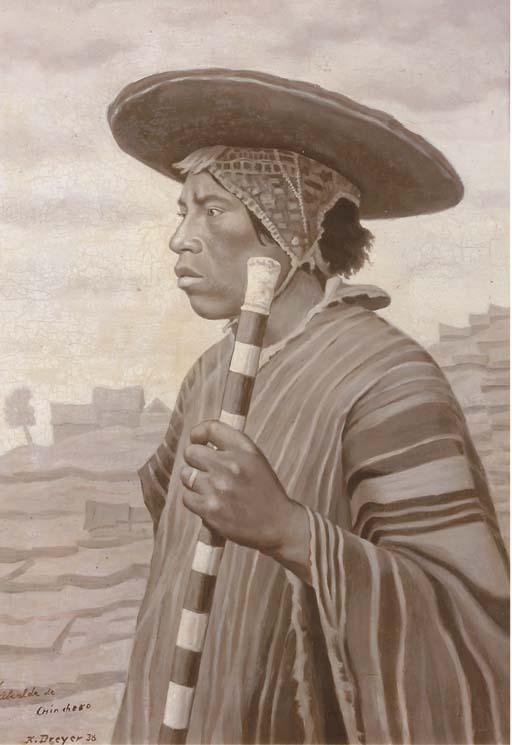 Karl Dreyer - El Alcalde de Chinchero, Peru
