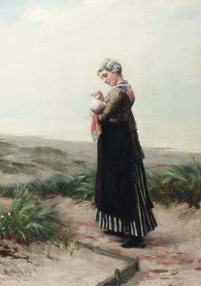 Karl Emile Mücke - A Stroll Along The Dunes