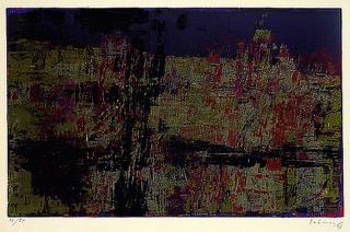 Karl Fred Dahmen - 3 Bll.: Dunkle Landschaft