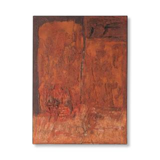 Karl Fred Dahmen - In Rot-orange