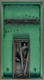 Karl Fred Dahmen - „Marterschrein in Landschaft“