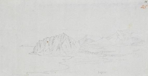 Karl Friedrich Schinkel - Italienische Küstenlandschaft