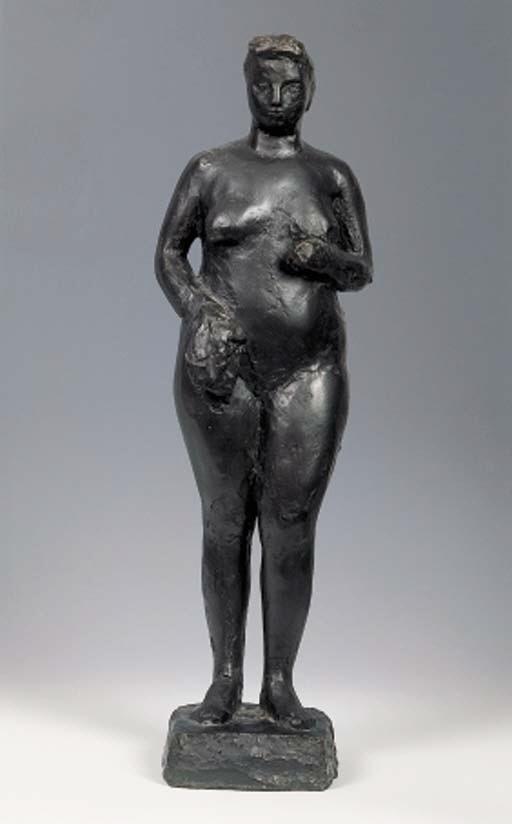 Karl Geiser - Stehender Frauenakt