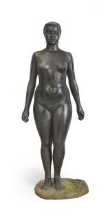 Karl Geiser - Stehender, weiblicher Akt (Doris), nach 1942