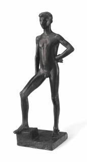 Karl Geiser - Studie zum David