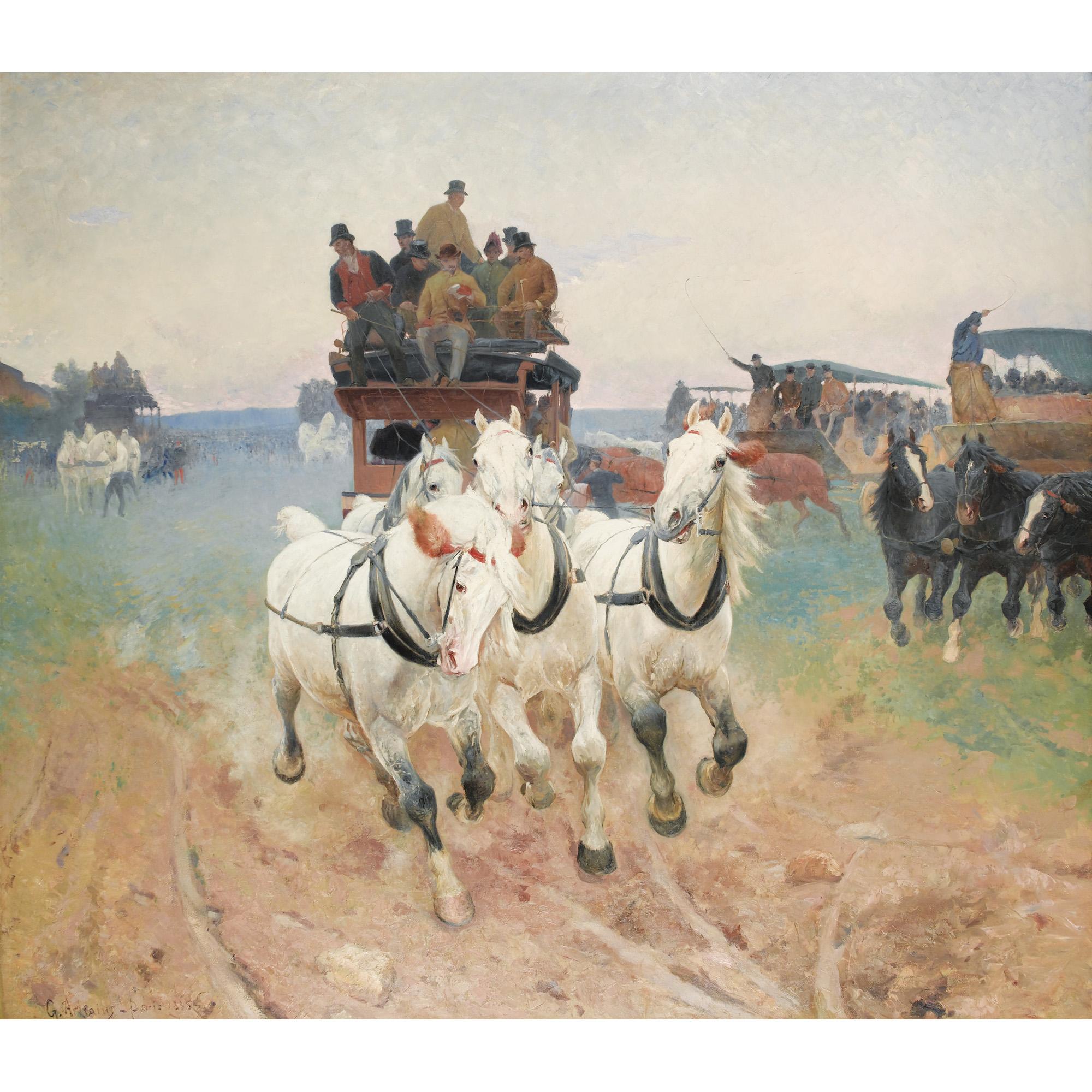 Karl Georg Arsenius - Retour Des Courses