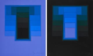 Karl Gerstner - Colour Sounds Blue I und II.
