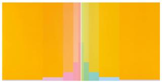 Karl Gerstner - Metachromes Diptychon (Chromorphose 1.03/1.04)