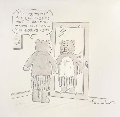 Karl Haendel - New York Cartoon Drawing #8