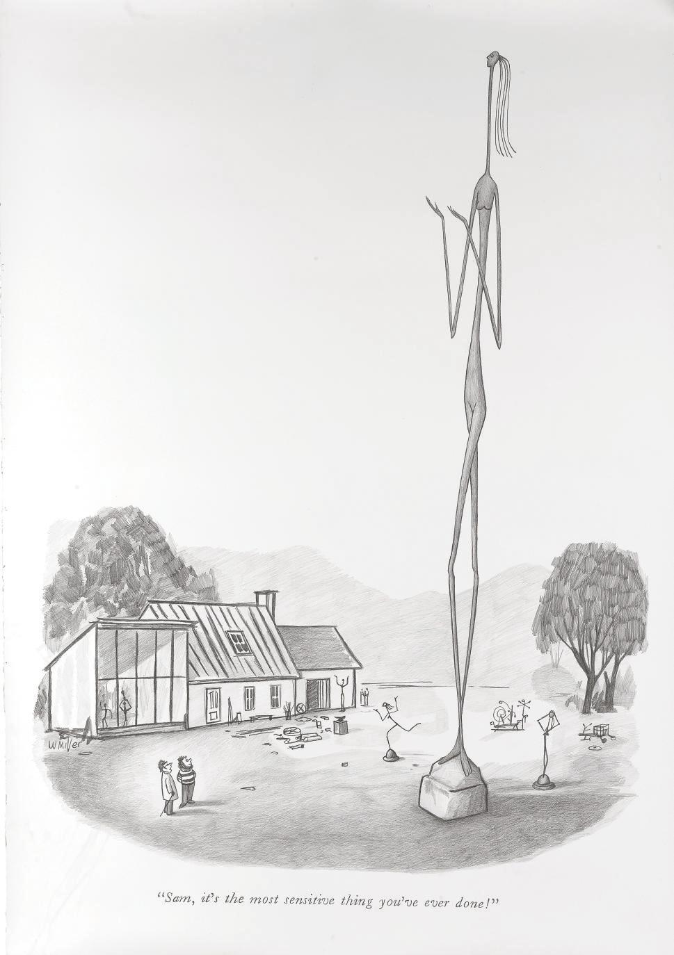 Karl Haendel - New Yorker Cartoon Drawing #6