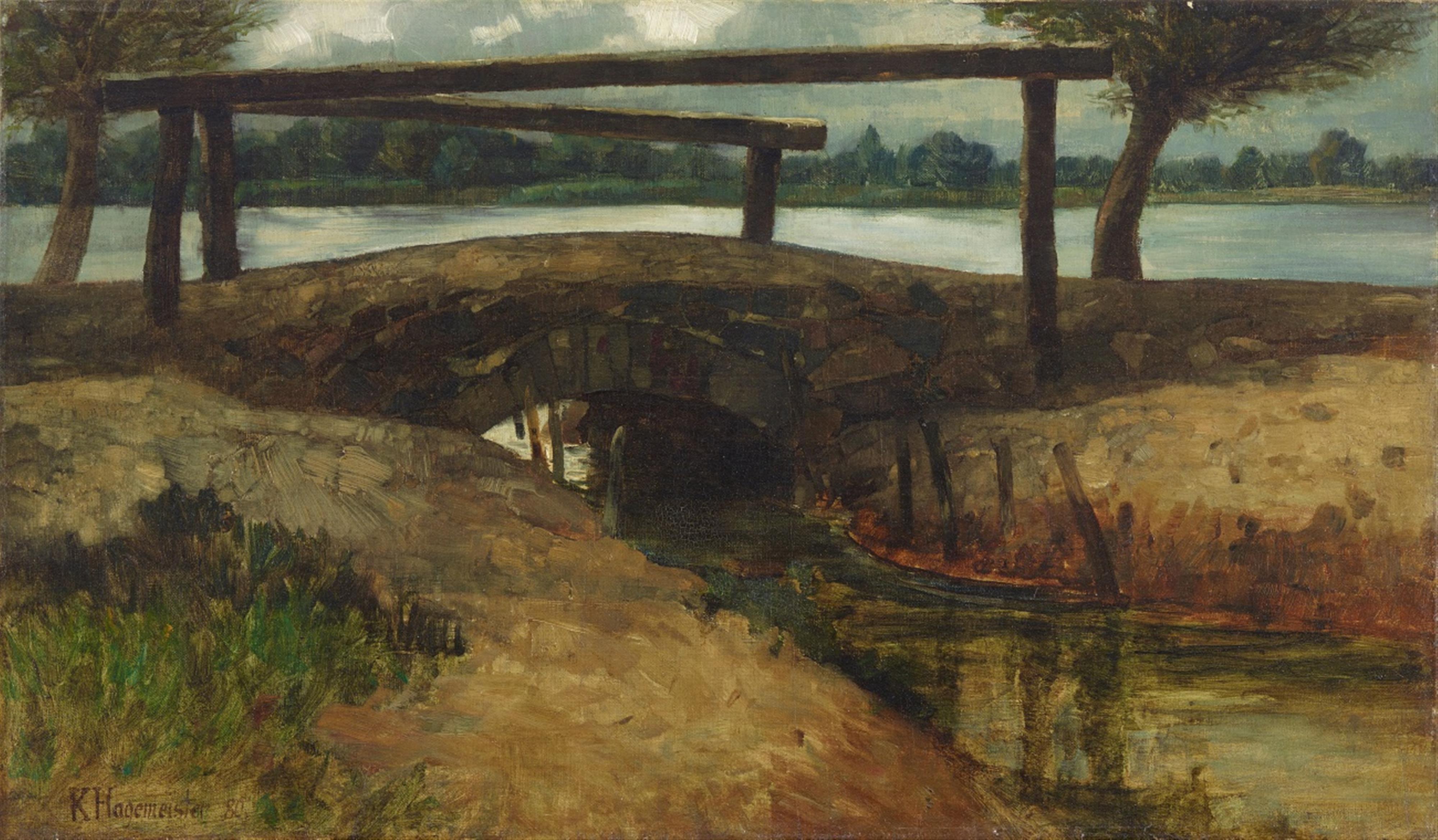 Karl Hagemeister - Brücke an den Seddiner Seen