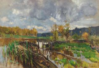 Karl Hagemeister - Herbstlandschaft