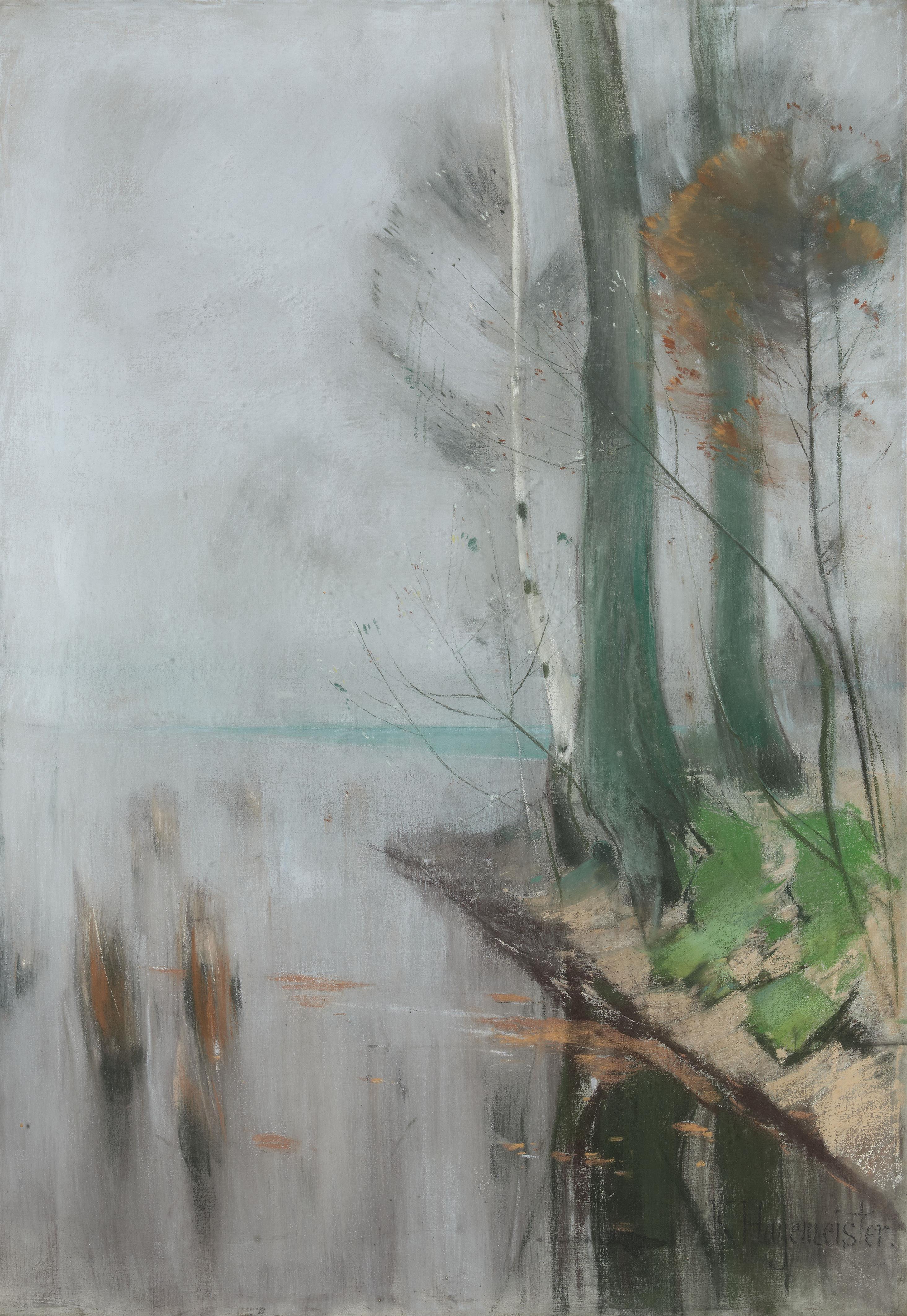 Karl Hagemeister - Märkische Landschaft am Ufer des Schwielowsees