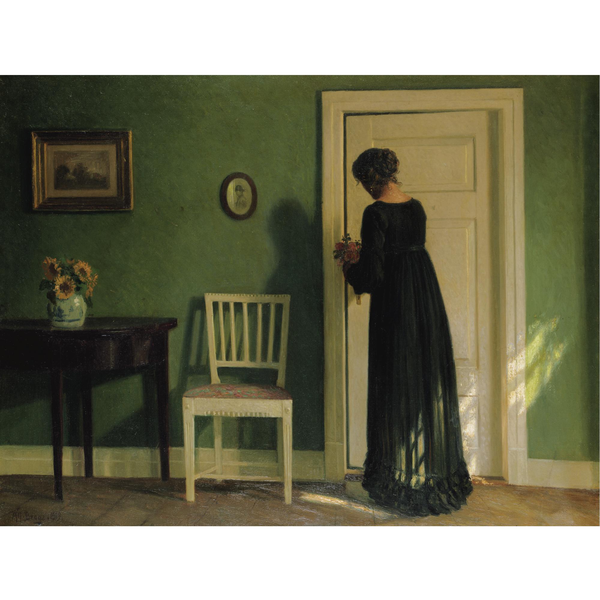 Karl Harald Alfred Broge - Danish Morning Sunlight