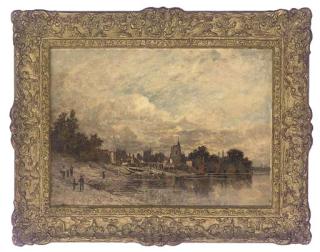 Karl Heffner - On the banks of an estuary