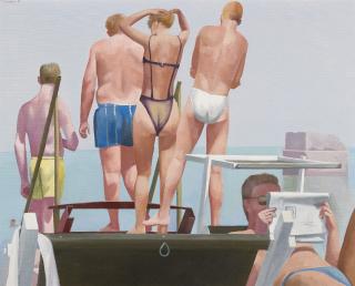 Karl Heidelbach - Ohne Titel (Am Meer)