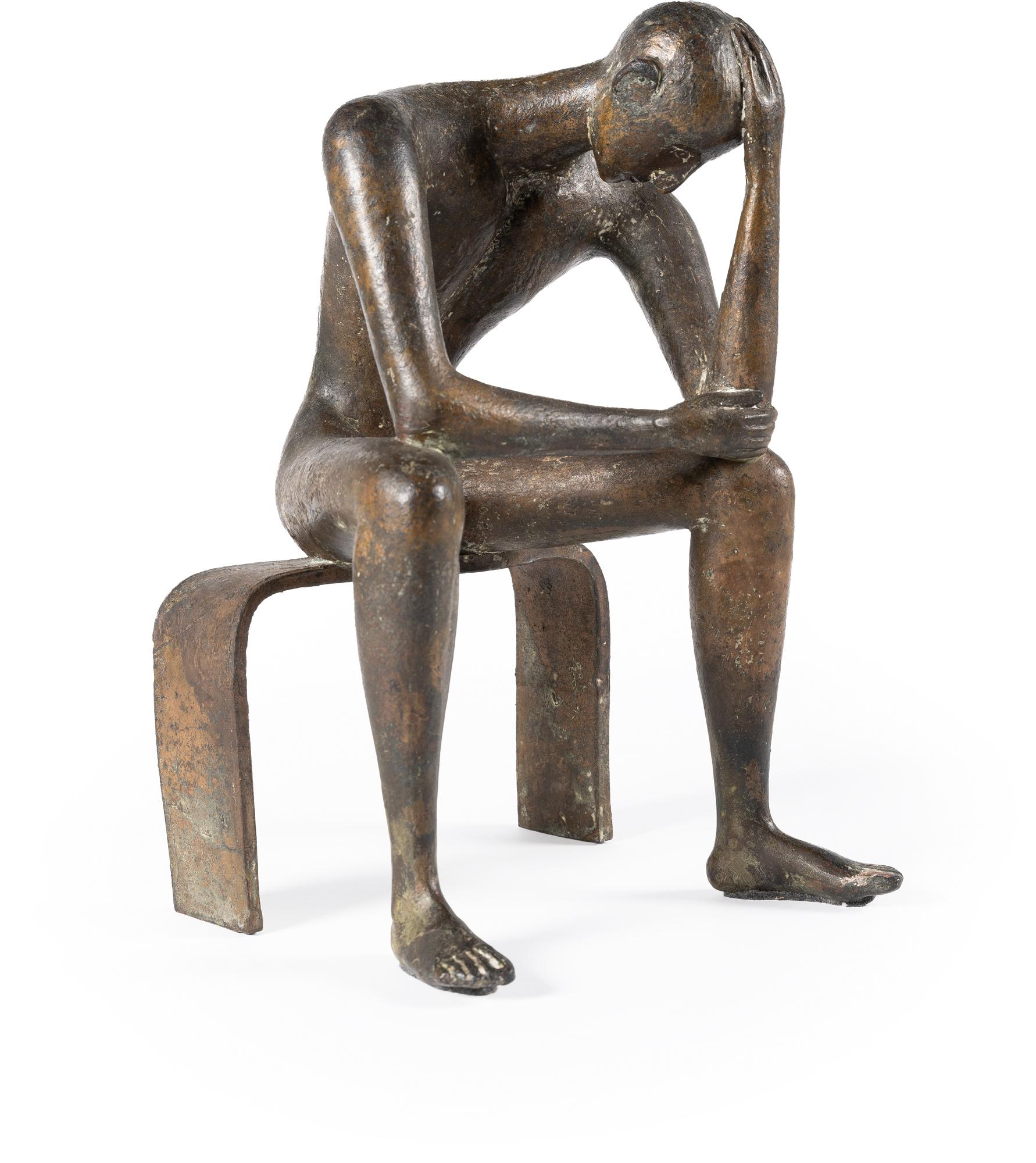 Karl-Heinz Krause - Meditierender Jüngling (Sinnender)