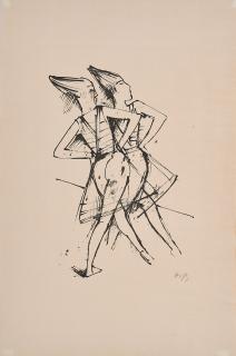 Karl Hofer - Aus: Tanz.