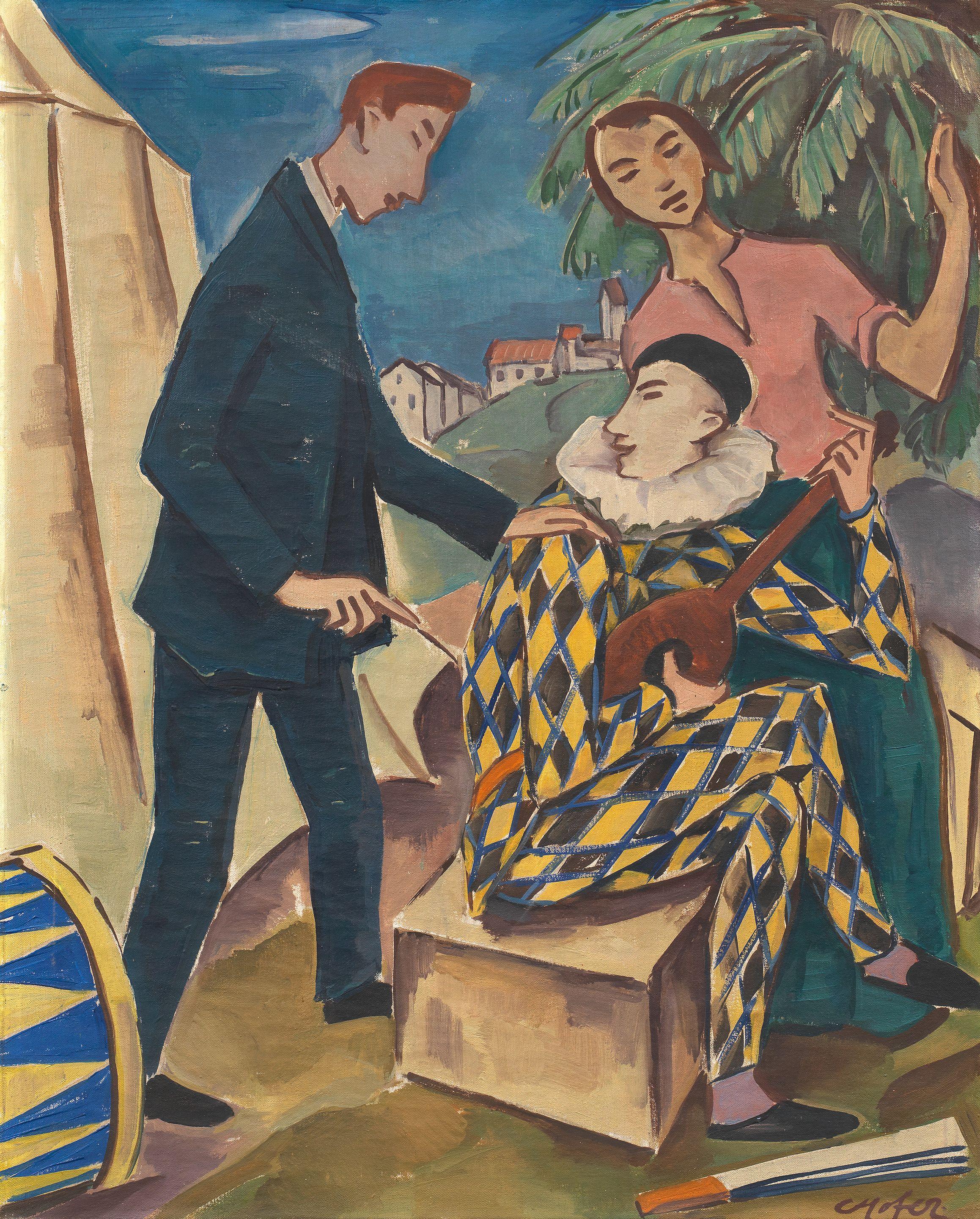 Karl Hofer - Circusleute