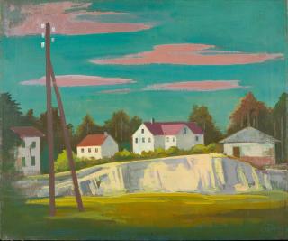 Karl Hofer - Der Steinbruch.