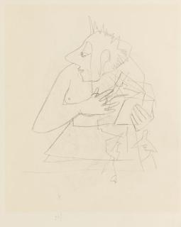 Karl Hofer - Die Irre