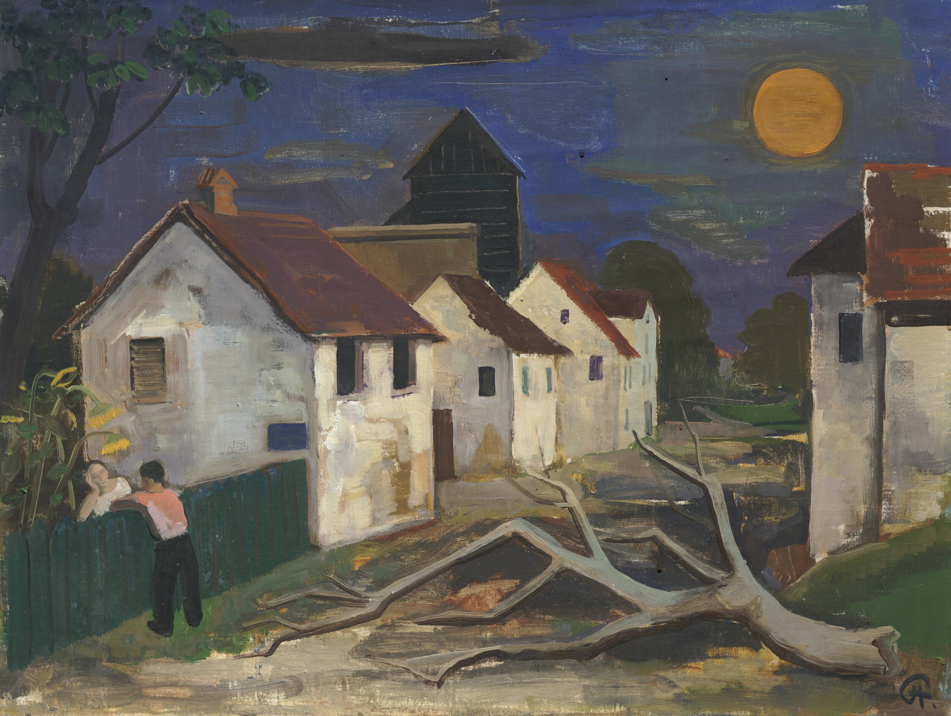 Karl Hofer - Dorfstraße