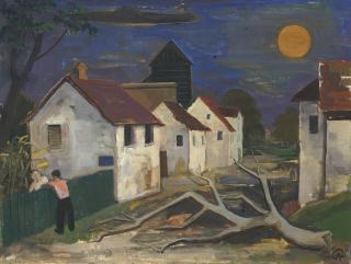 Karl Hofer - Dorfstraße