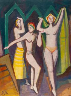 Karl Hofer - Drei Grazien