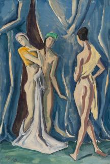 Karl Hofer - Drei Tänzerinnen