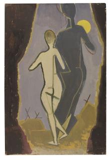 Karl Hofer - Frau und Schatten