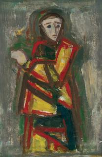 Karl Hofer - Harlekin.