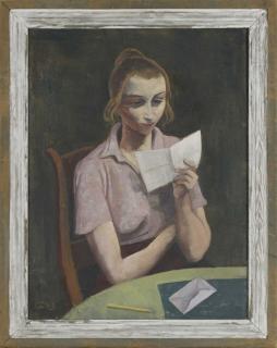 Karl Hofer - Lesende Frau