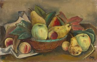 Karl Hofer - Obststillleben.