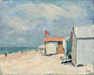 Karl Hofer - Strandlandschaft.